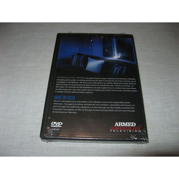USCCA Home Security & Home Defense DVD Armed American Television NEW - Picture 2 of 2